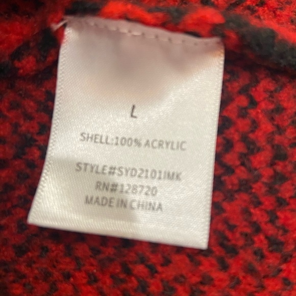 Francesca’s Harper Heritage Cardigan Sweater NWT Size Large - Picture 4 of 5